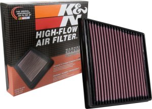 Jaguar F-Pace Air Filter - Right Side - K&N Engineering - Drop In - `15-`18